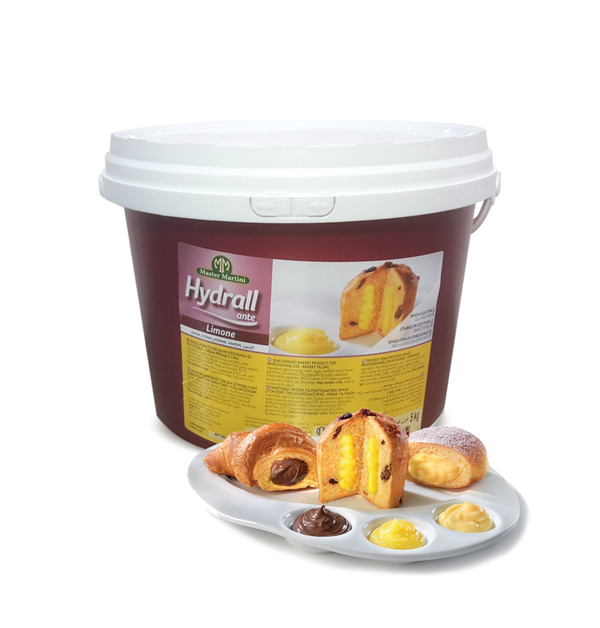 Crema Pastelera de Limon disponible en cubo de 5kg
