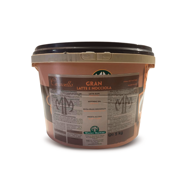Relleno de leche y avellana - tipo kinder - disponible en cubos de  5kg*
