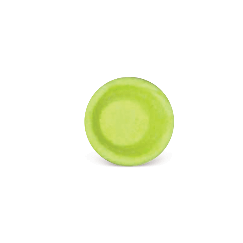 TARTALETA DULCE REDONDE VERDE 4CM 384 PZA - CAJA 384/2 - NTD INGREDIENTES MEXICO