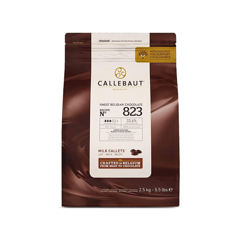 Cobertura con Leche 33.6%, 2.5KG * - NTD INGREDIENTES MEXICO