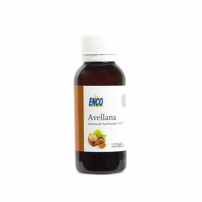 Esencia Avellana 2578 - Frasco 60ML - NTD INGREDIENTES MEXICO