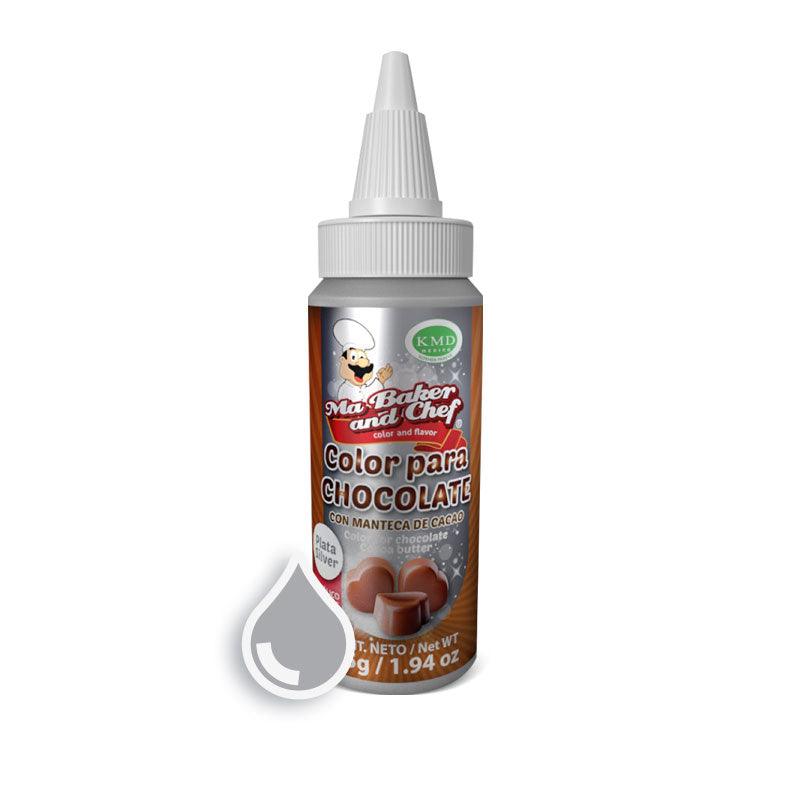 COLOR PLATA P/CHOC MANTECA CACAO 55GR (IVA) - NTD INGREDIENTES MEXICO