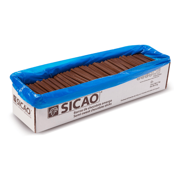SICAO CHOCOLATIN SEMI AMARGO 46% (3.2G) CAJA 2KG* - NTD INGREDIENTES MEXICO